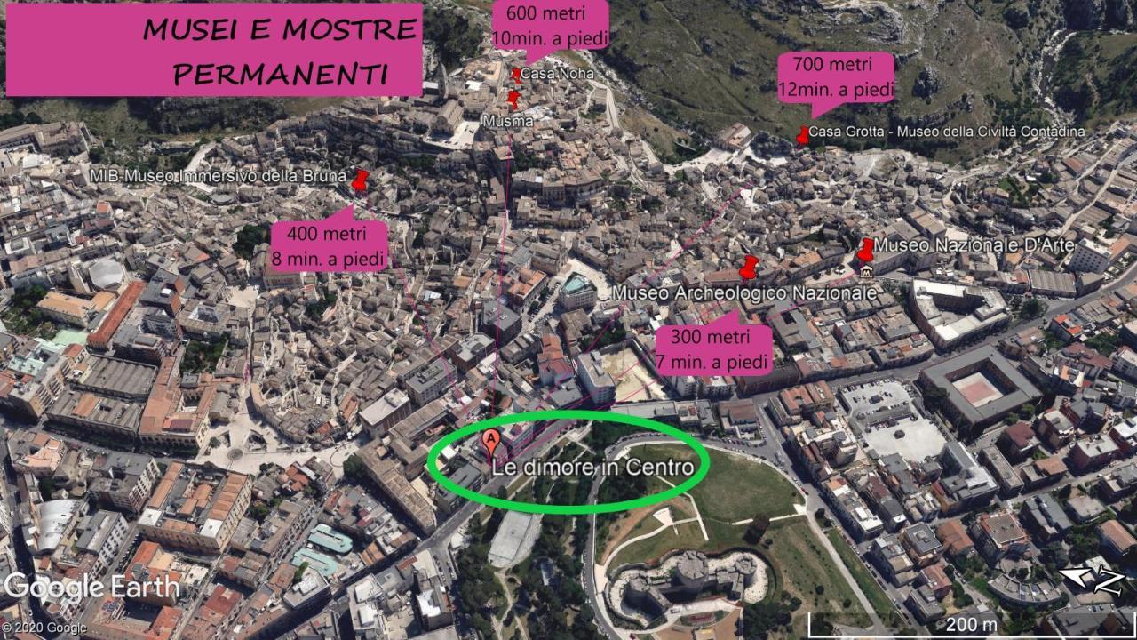 Le Dimore In Centro Con Parcheggio E Self Check-In Matera Zewnętrze zdjęcie