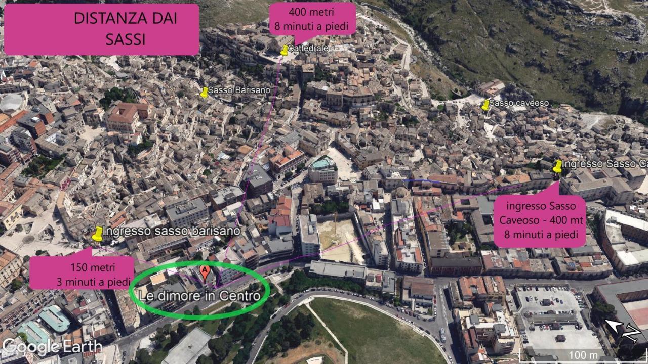 Le Dimore In Centro Con Parcheggio E Self Check-In Matera Zewnętrze zdjęcie