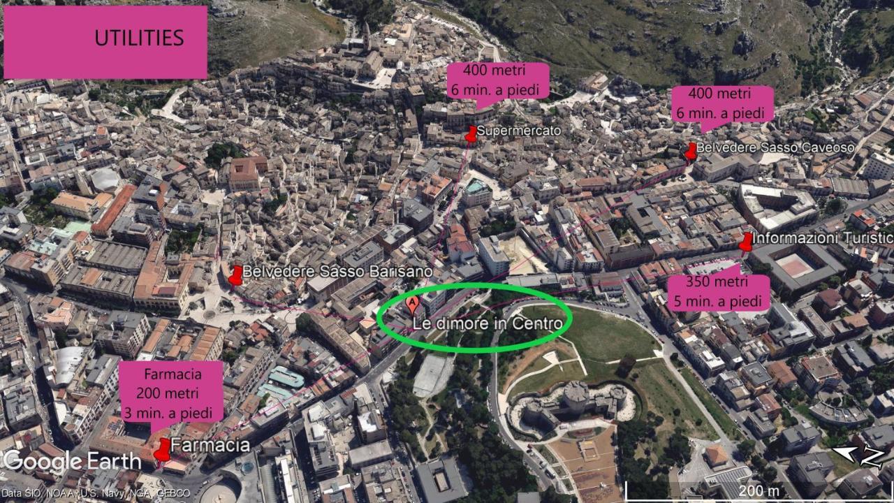 Le Dimore In Centro Con Parcheggio E Self Check-In Matera Zewnętrze zdjęcie